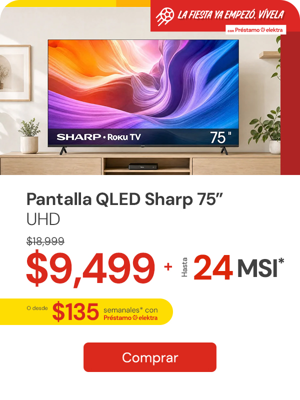 Pantalla Sharp