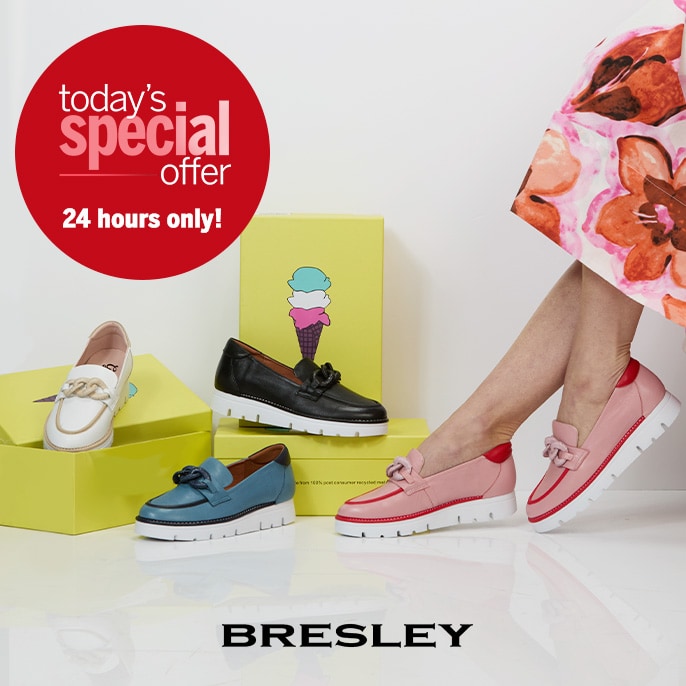 Today's Special Offer Gelato Eject Leather Loafer with Rafia Link Detail