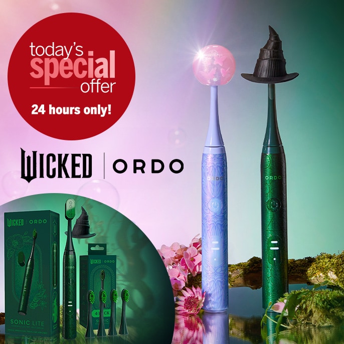 Today's Special Offer Ordo Sonic Lite Limited Edition Electric Toothbrush Wicked Bundle