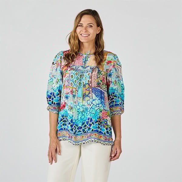 Fella Hamilton Sunset Beach Relaxed Top