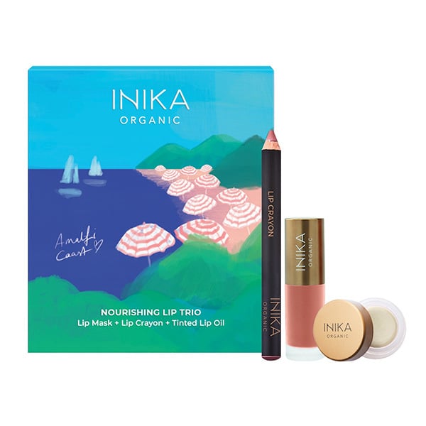 INIKA Organic Nourishing Lip Trio