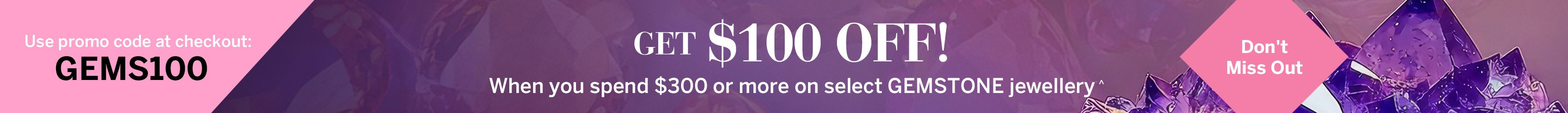 $100 Off Gemset!
