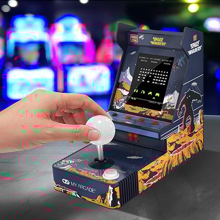 My-Arcade Space Invaders Portable Retro Arcade Game