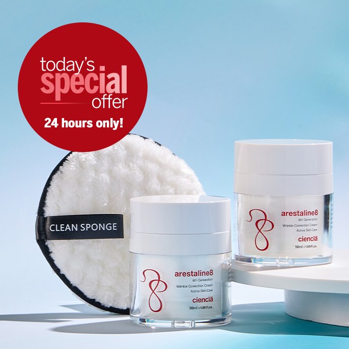 Today's Special Offer Ciencia Arestaline8 Christmas 50ml Double w Bonus Cleansing Pad