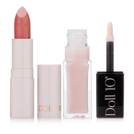 Doll 10 DollSkin Clean Lip Colour & Lip Brilliance Gloss