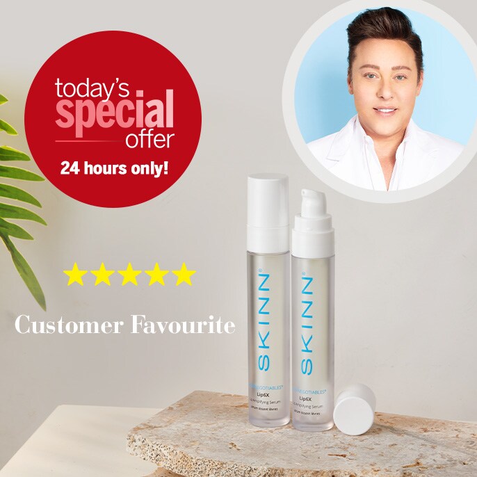 Today's Special Offer SKINN Non Negotiables Lip6X w Kiss Me Quick Extract 10ml Duo