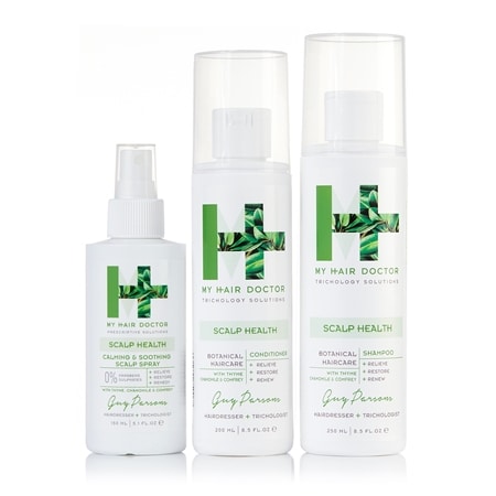 My Hair Doctor Scalp Health S&C & Soothing Spray Trio