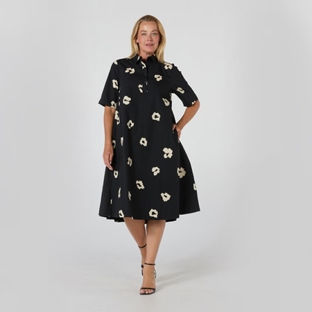 Betty Basics Savannah Swing Shirt Dress