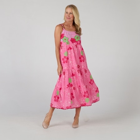 Lula Soul 100% Cotton Fleur Sundress