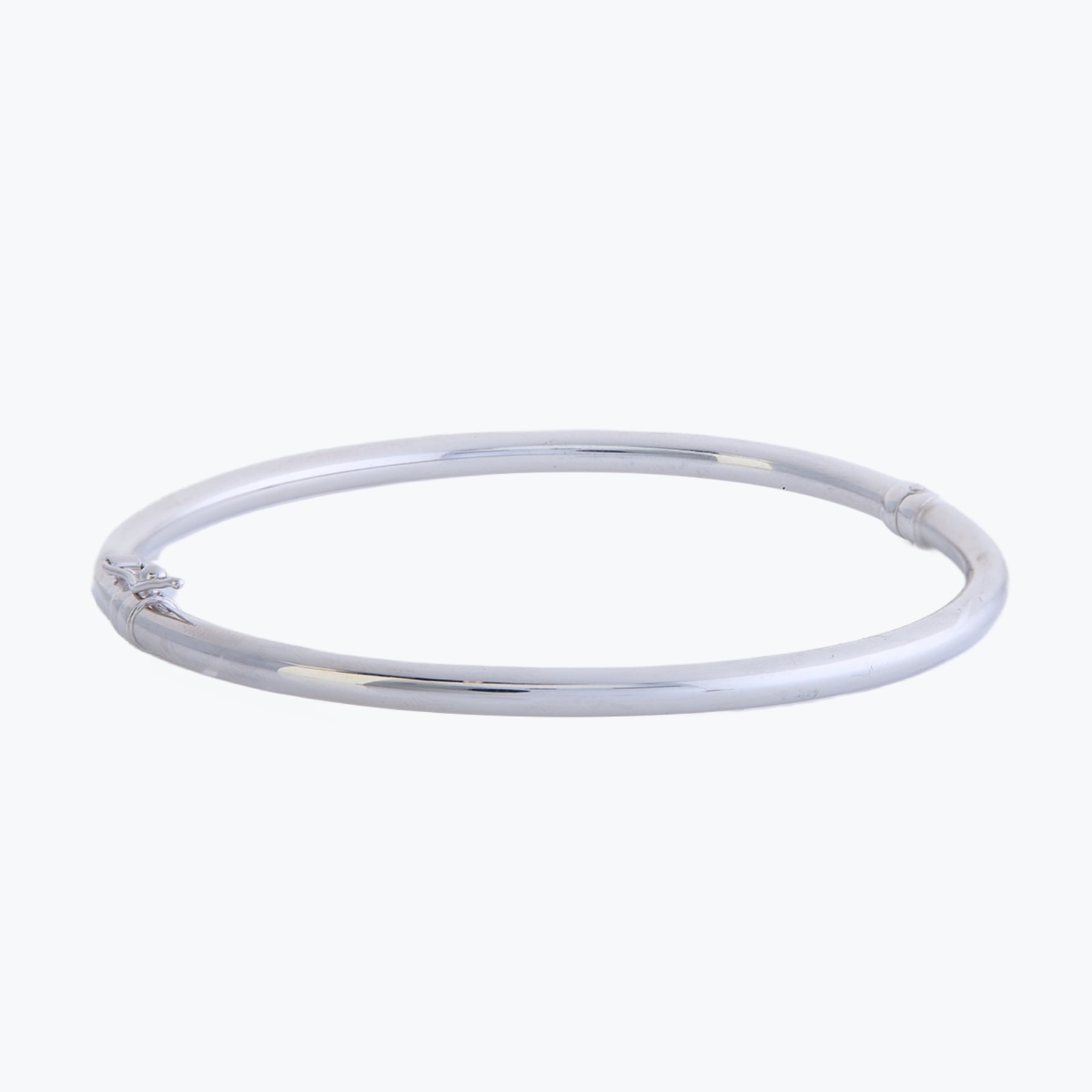 9ct Gold Comfort Fit Oval  Bangle