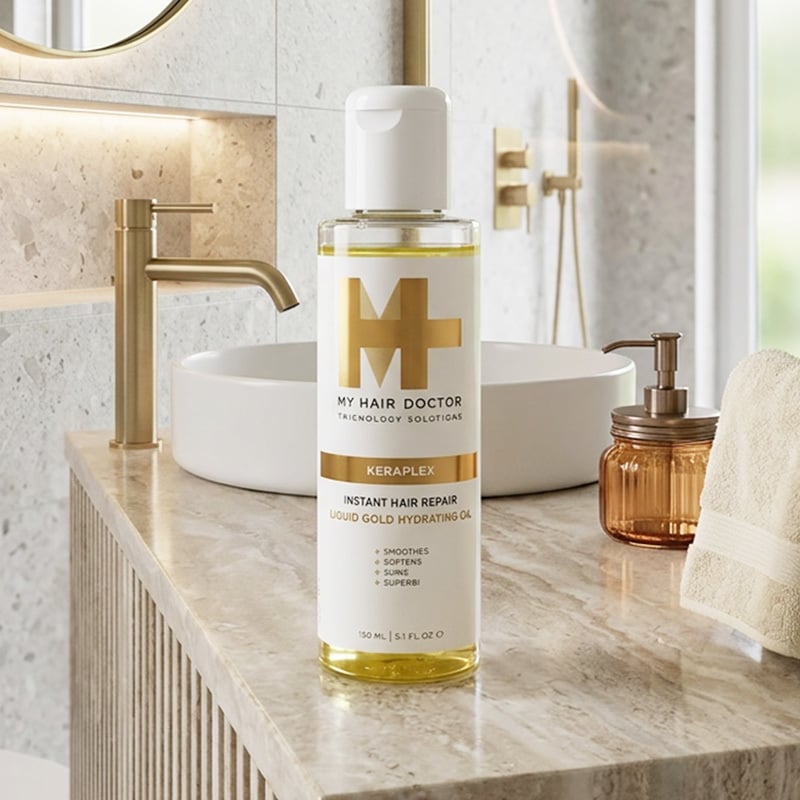 My Hair Doctor Keraplex Liquid Gold Hydrating Oil 150ml