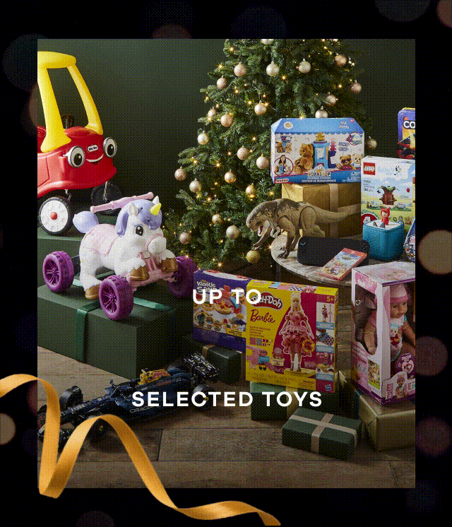 Shop selected toys deals