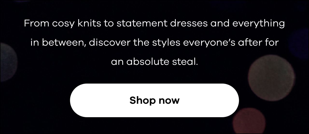 Up to 50% off clothing & footwear