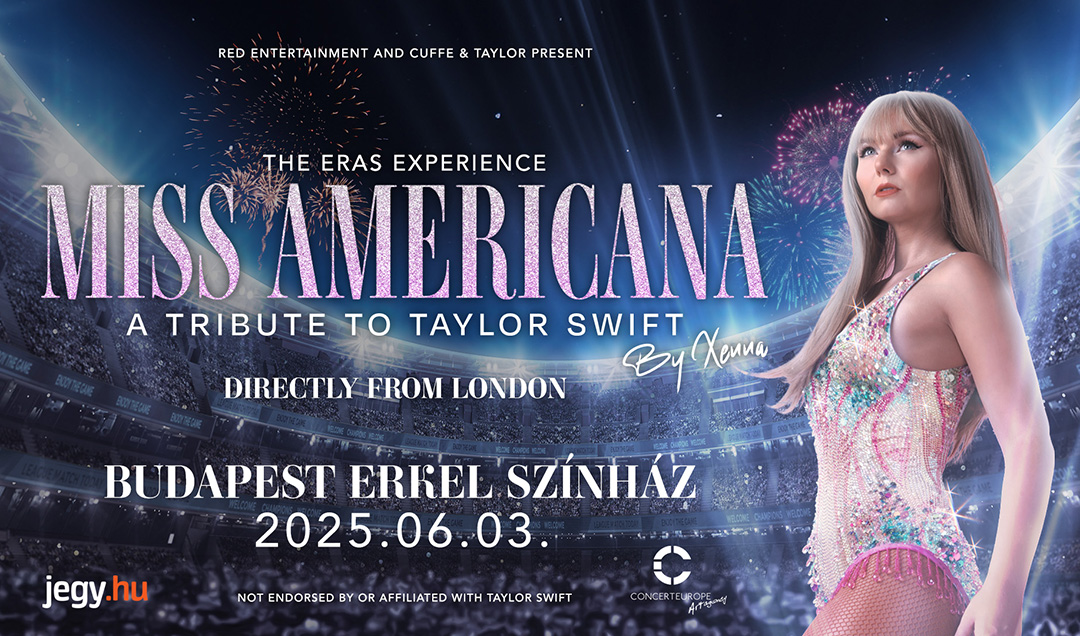 Taylor Swift tribute SHOW egyenesen LONDONBÓL XENNA előadásában!