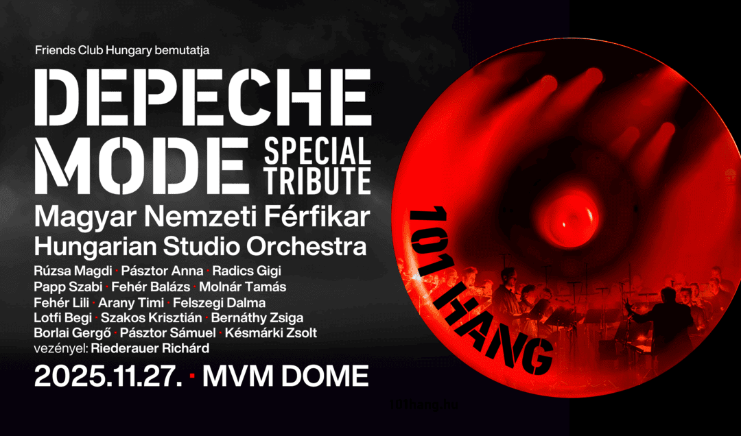 101 HANG - Depeche Mode Special Tribute 2025 plakát