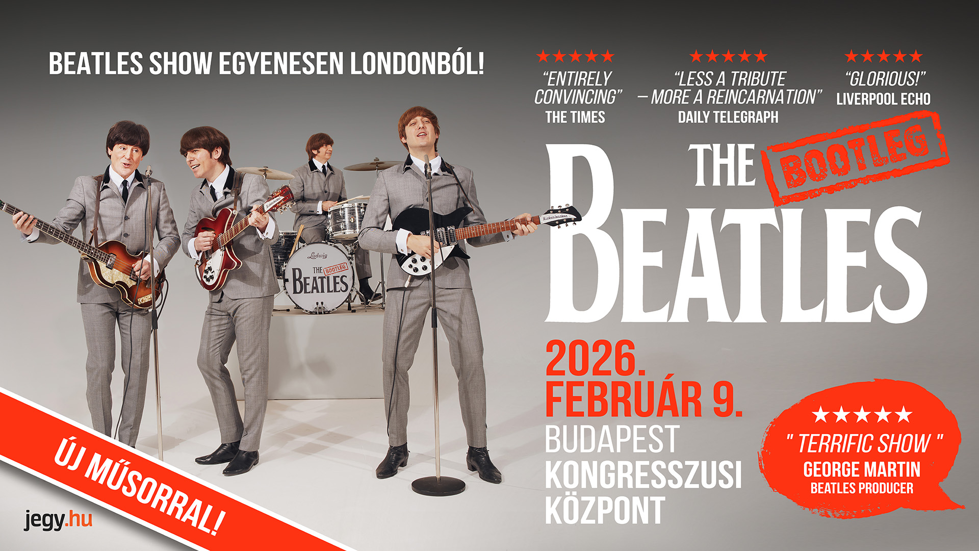 THE BOOTLEG BEATLES / 2026 BUDAPEST
