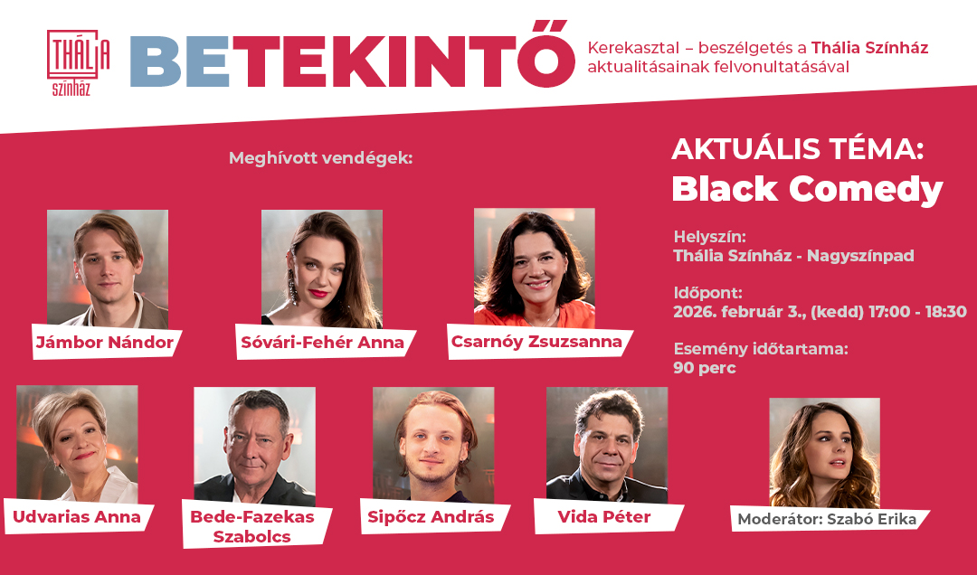 BETEKINTŐ - Black Comedy