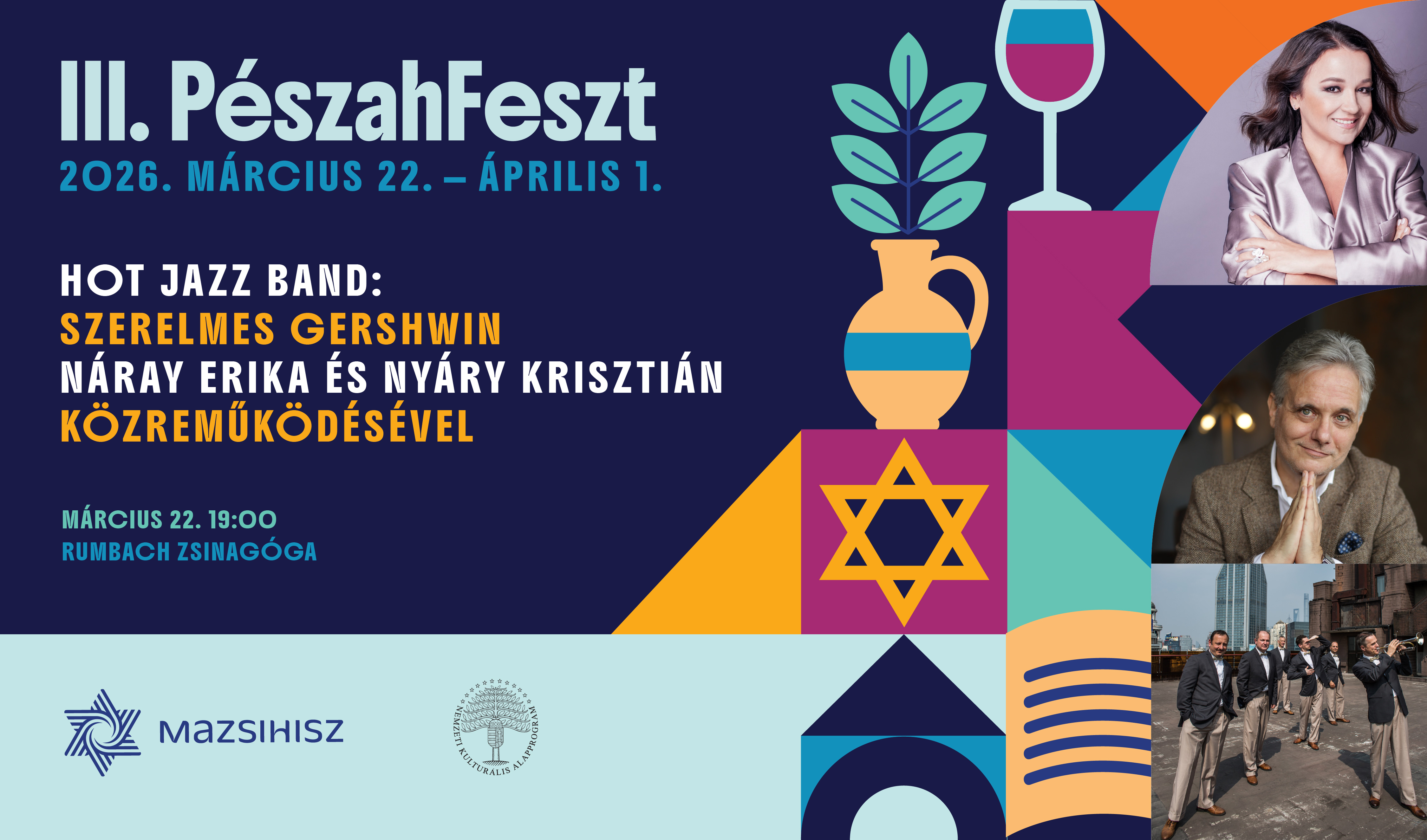 Hot Jazz Band: Szerelmes Gershwin – Náray Erika és Nyáry Krisztián közreműködésével