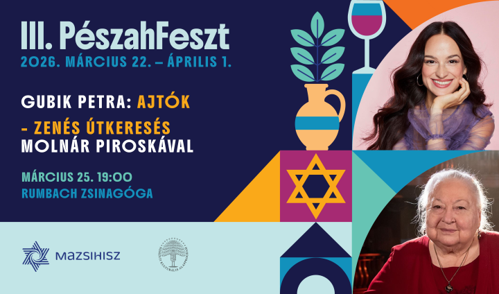 Gubik Petra: Ajtók – Zenés útkeresés Molnár Piroska közreműködésével / PészahFeszt 2026