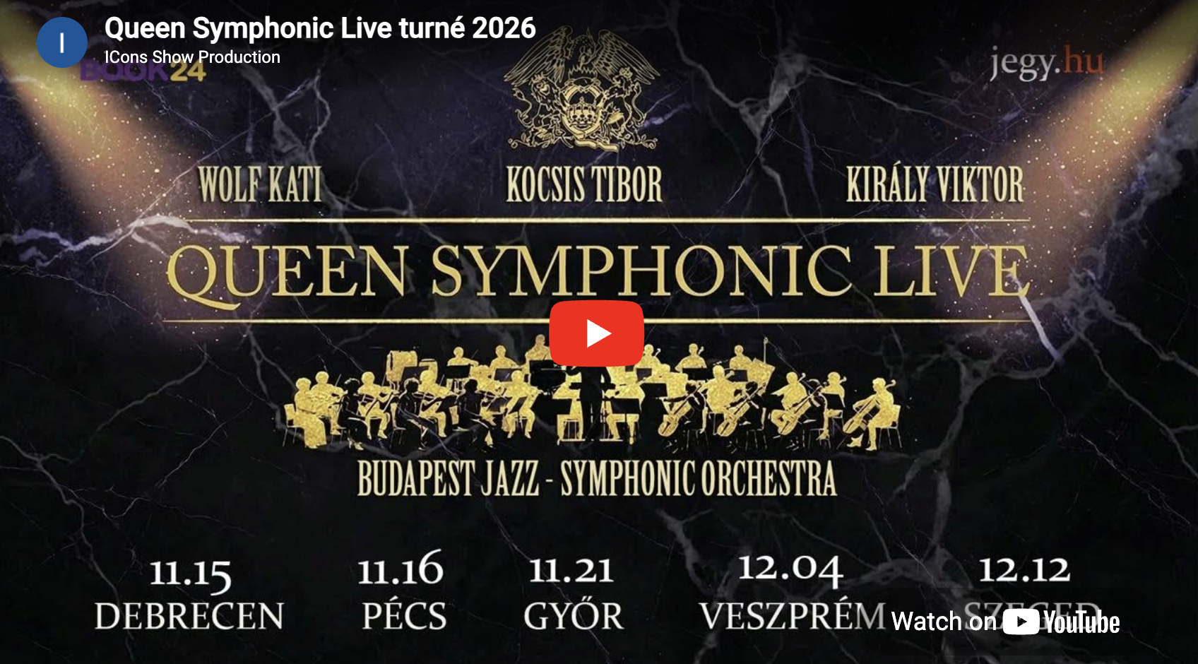 Queen Symphonic Live turné 2026