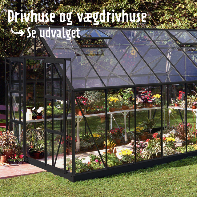 Drivehuse & vægdrivhuse