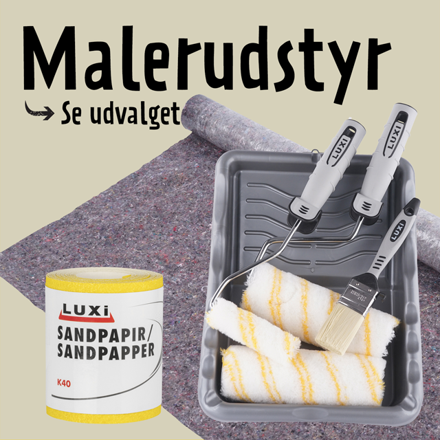 Malerudstyr - se udvalget
