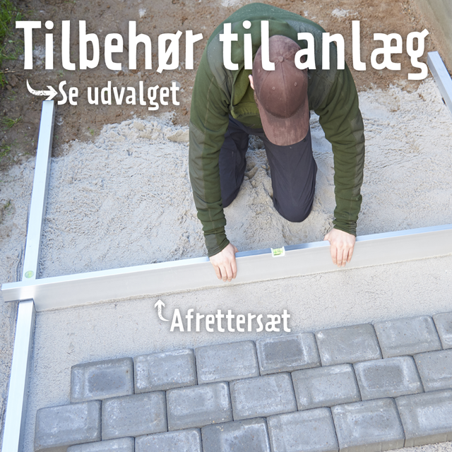 Tilbehør til anlæg - se udvalget