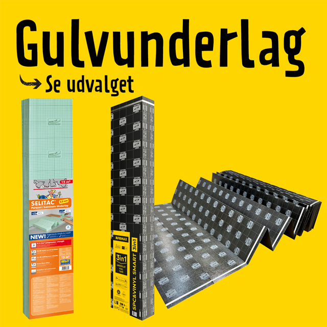 Gulvunderlag - se udvalget