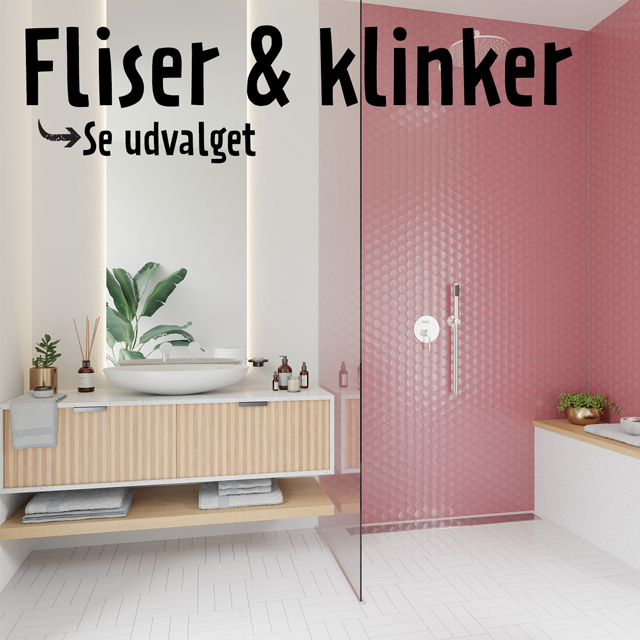 Fliser & klinker - se udvalget