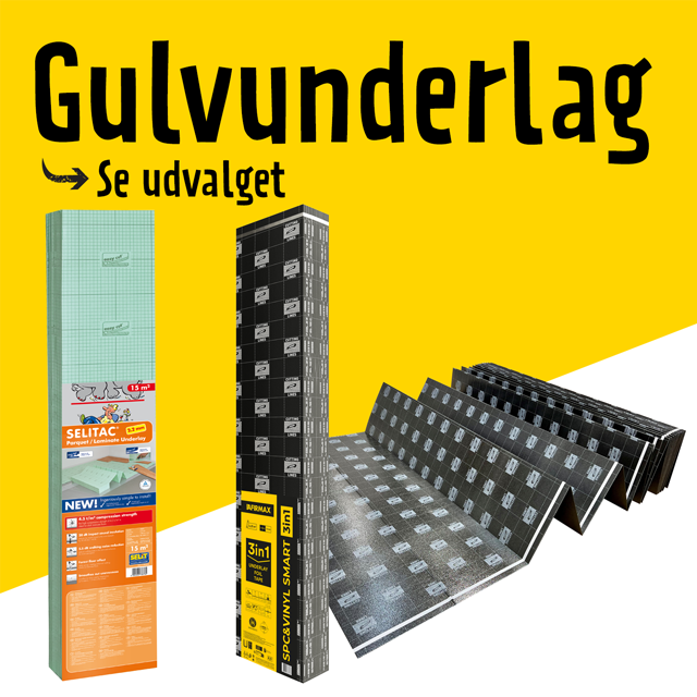 Gulvunderlag - se udvalget