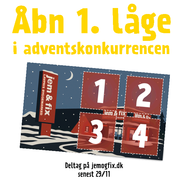 Åbn 1. låge i adventskonkurrencen