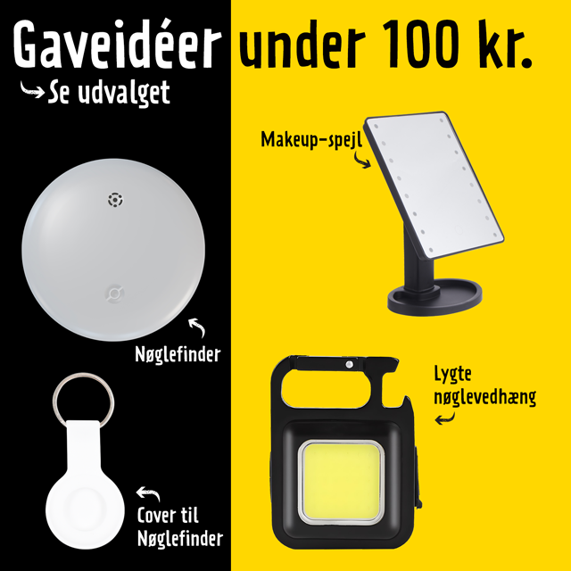 Gaveidéer under 100 kr.