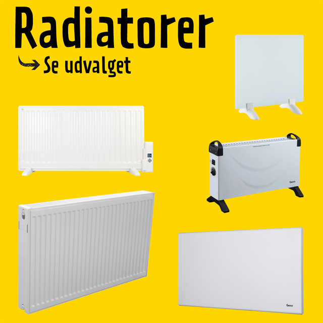 Radiatorer - se udvalget 