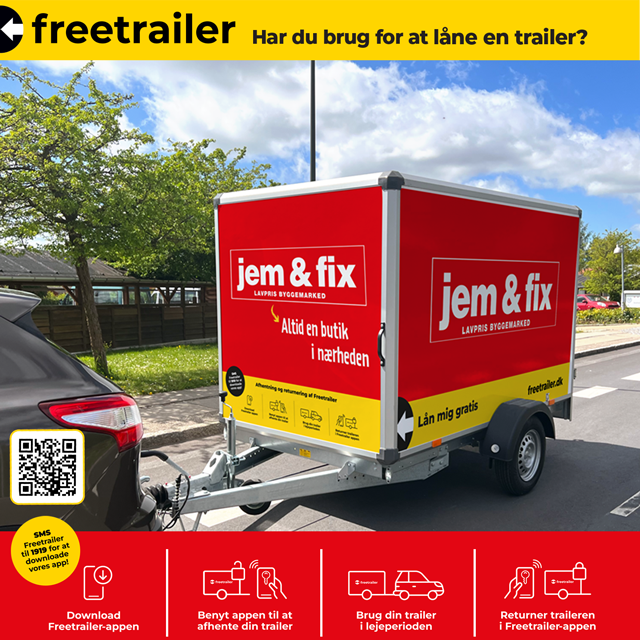 Gratis lån af trailer