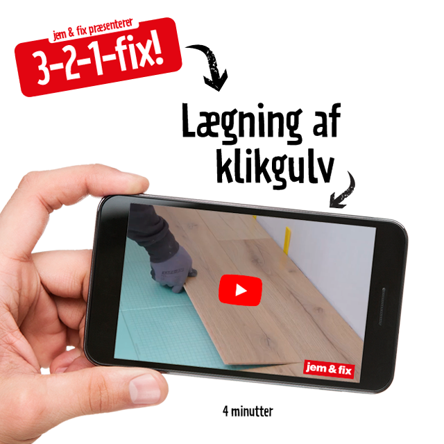 Sådan lægger du gulv - se vores fix det selv-film