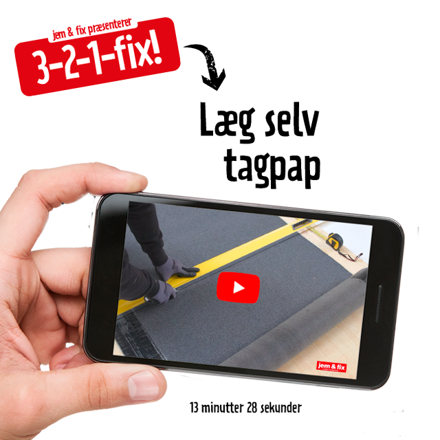 Sådan lægger du tagpap - se filmen