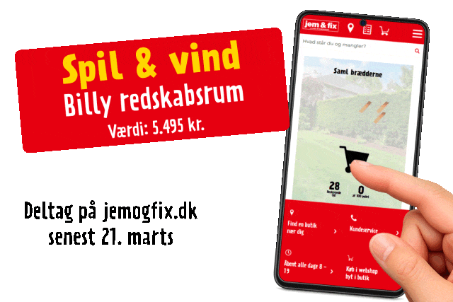 Vind redskabsrum - deltag i konkurrencen