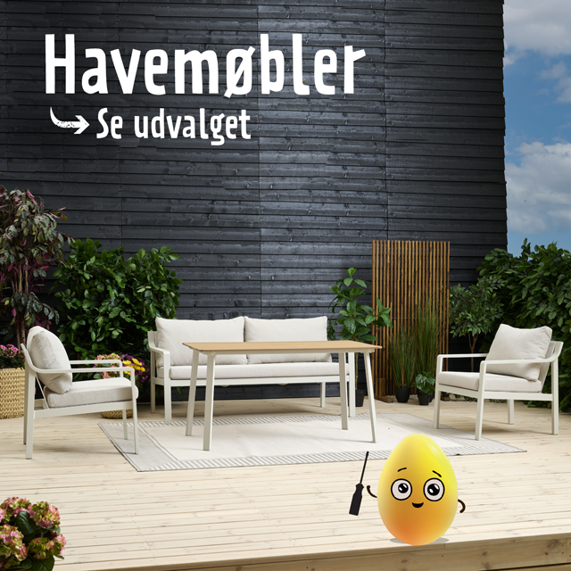 Havemøbler - se udvalget 