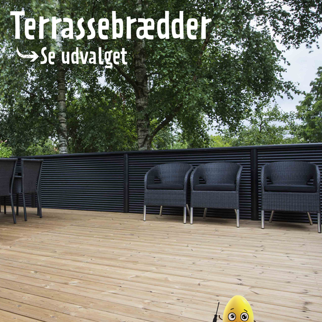 Terrassebrædder - se udvalget 