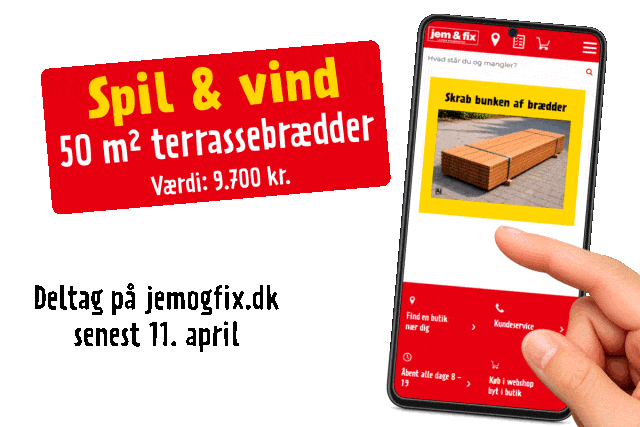 Vind terrassebrædder - deltag i konkurrencen