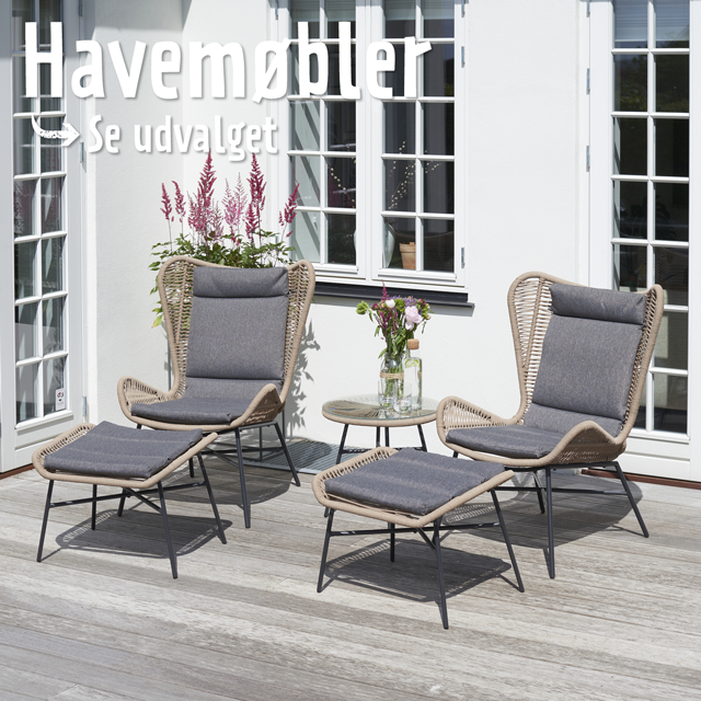 Havemøbler - se udvalget