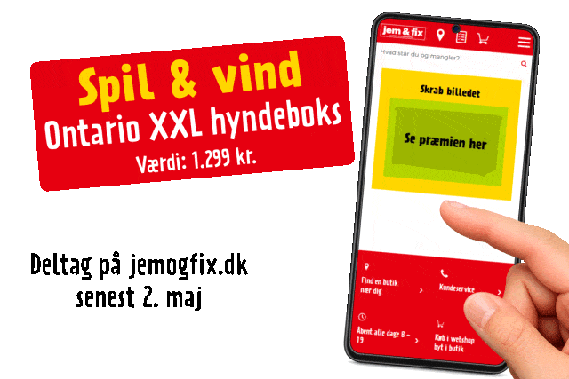 Vind hyndeboks - deltag i konkurrencen