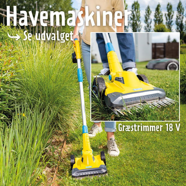 Havemaskiner - se udvalget