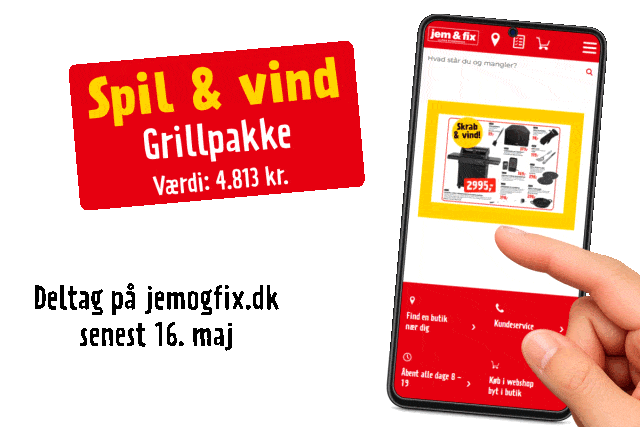 Vind grillpakke - deltag i konkurrencen