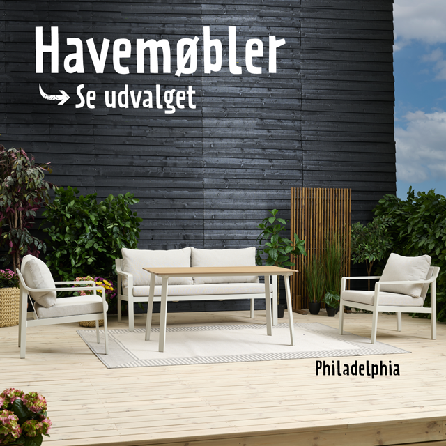 Havemøbler - se udvalget