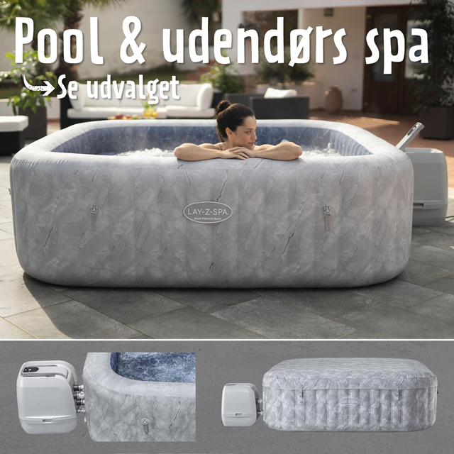Pools og udendørs spa - se udvalget