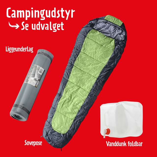 Campingudstyr - se udvalget