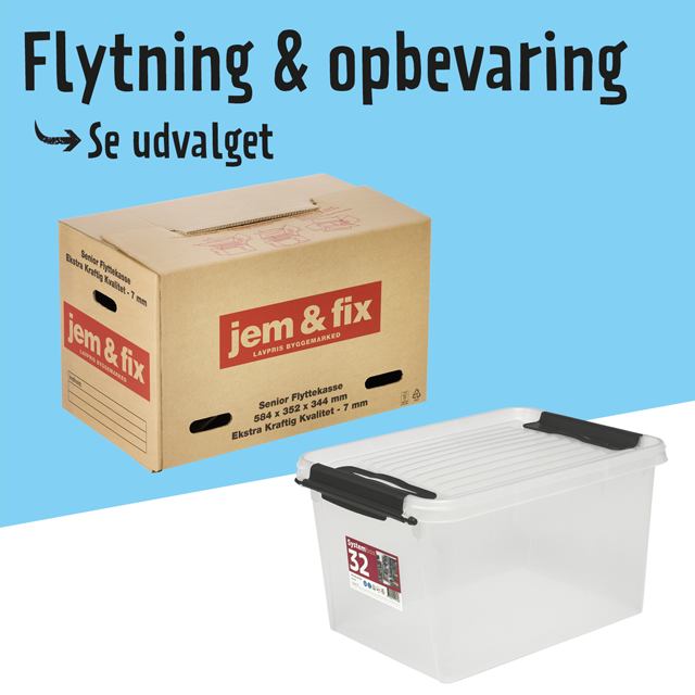 Flytning &amp; opbevaring - se udvalget