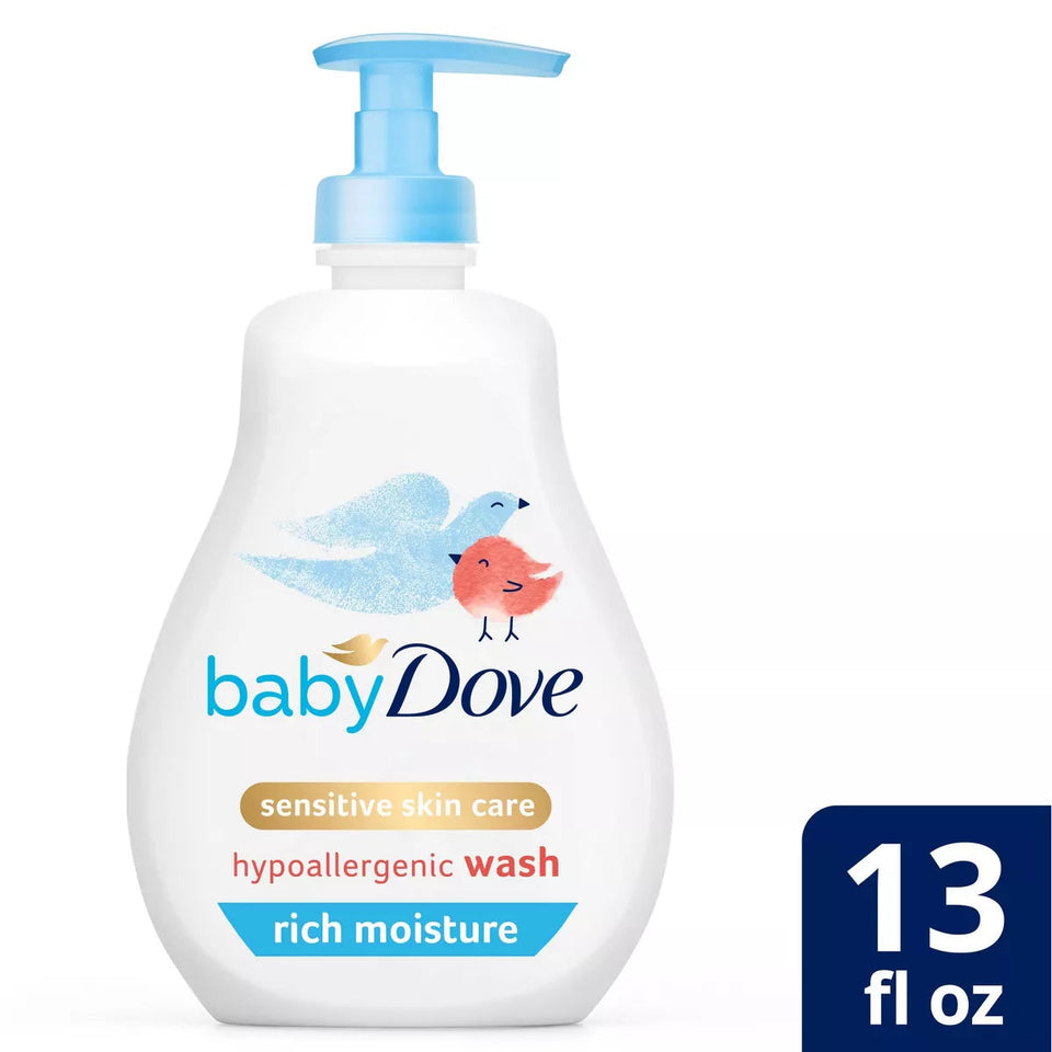 Baby Dove - Rich Moisture - Tip-to-Toe Wash - 13 fl oz (384ML)