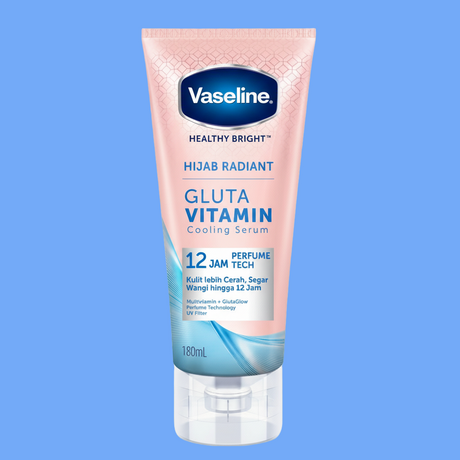 Vaseline - GLUTA VITAMIN - HIJAB RADIANT - COOLING SERUM - (1X12) 180ml